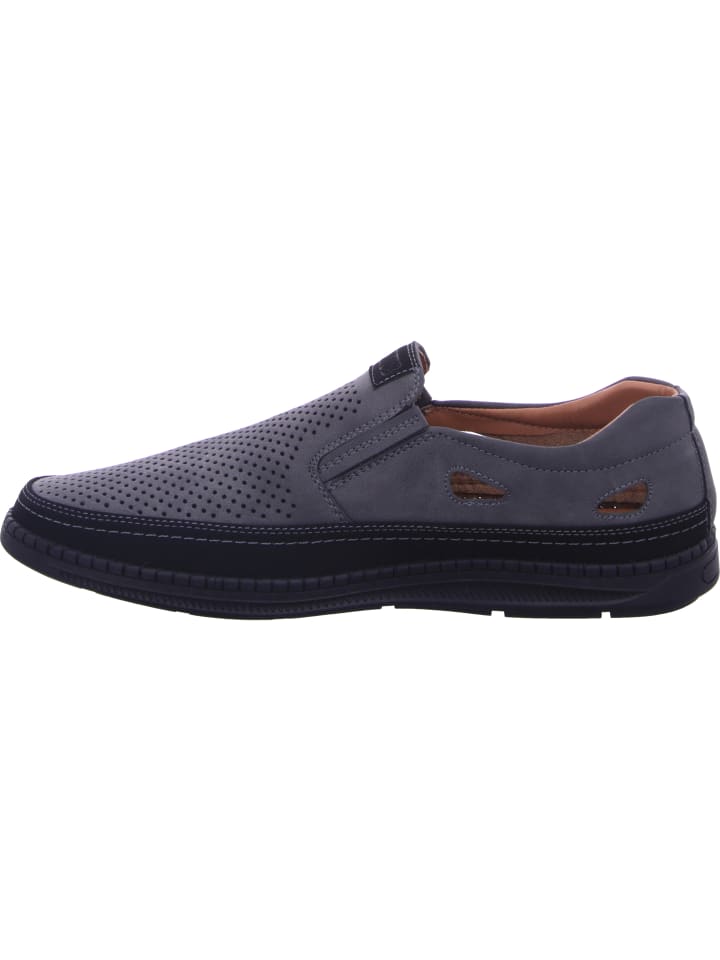 Magnus Slipper Gelocht in grau günstig kaufen