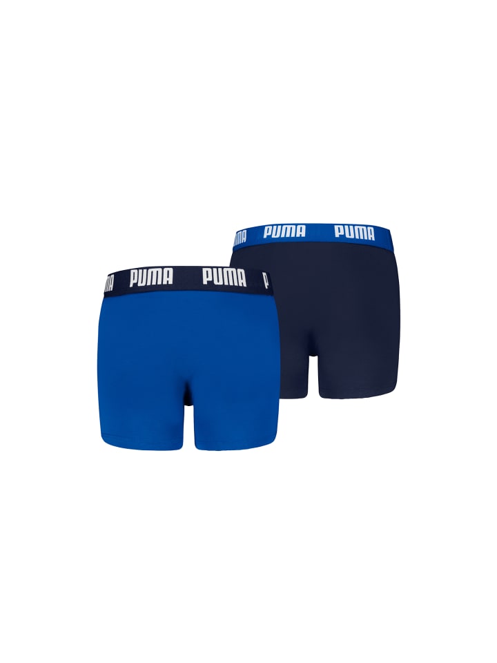 Puma Boxershorts BOYS EVERYDAY BASIC BOXER 2P in Navy / Blue günstig kaufen