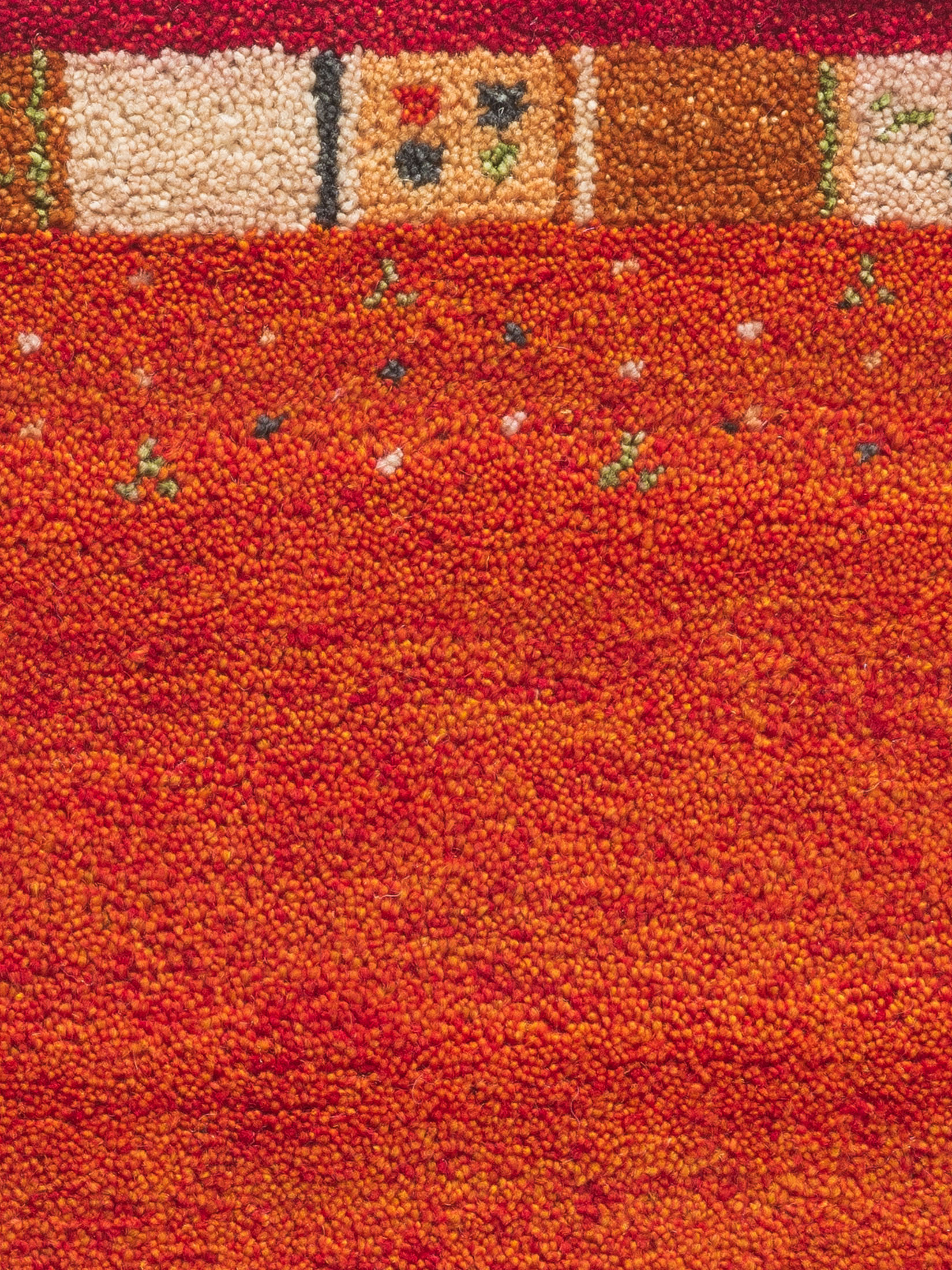 Odisha Gabbeh ca. 60 x 90 cm, Unikat / Einzelstück