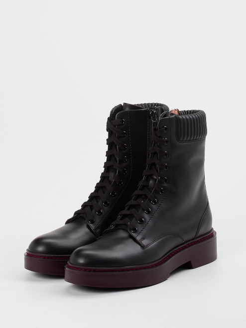 Schnürstiefelette-17230090126 Santoni
