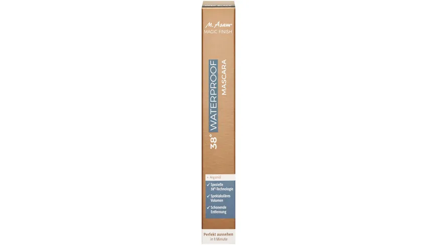 M. Asam® MAGIC FINISH Mascara 38° Waterproof 12 ml