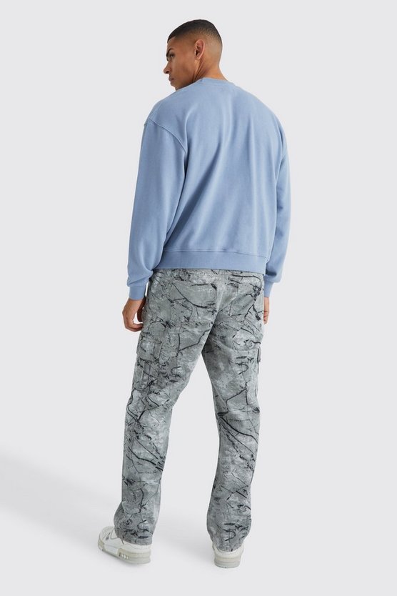 Kastiges Oversize Sweatshirt