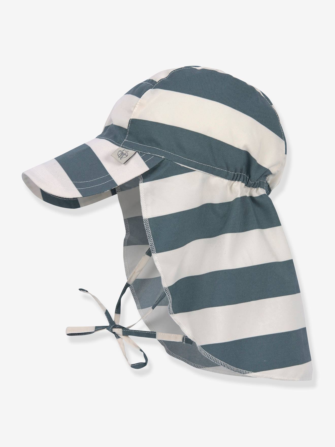 Casquette protège nuque enfants LÄSSIG bleu imprimé
