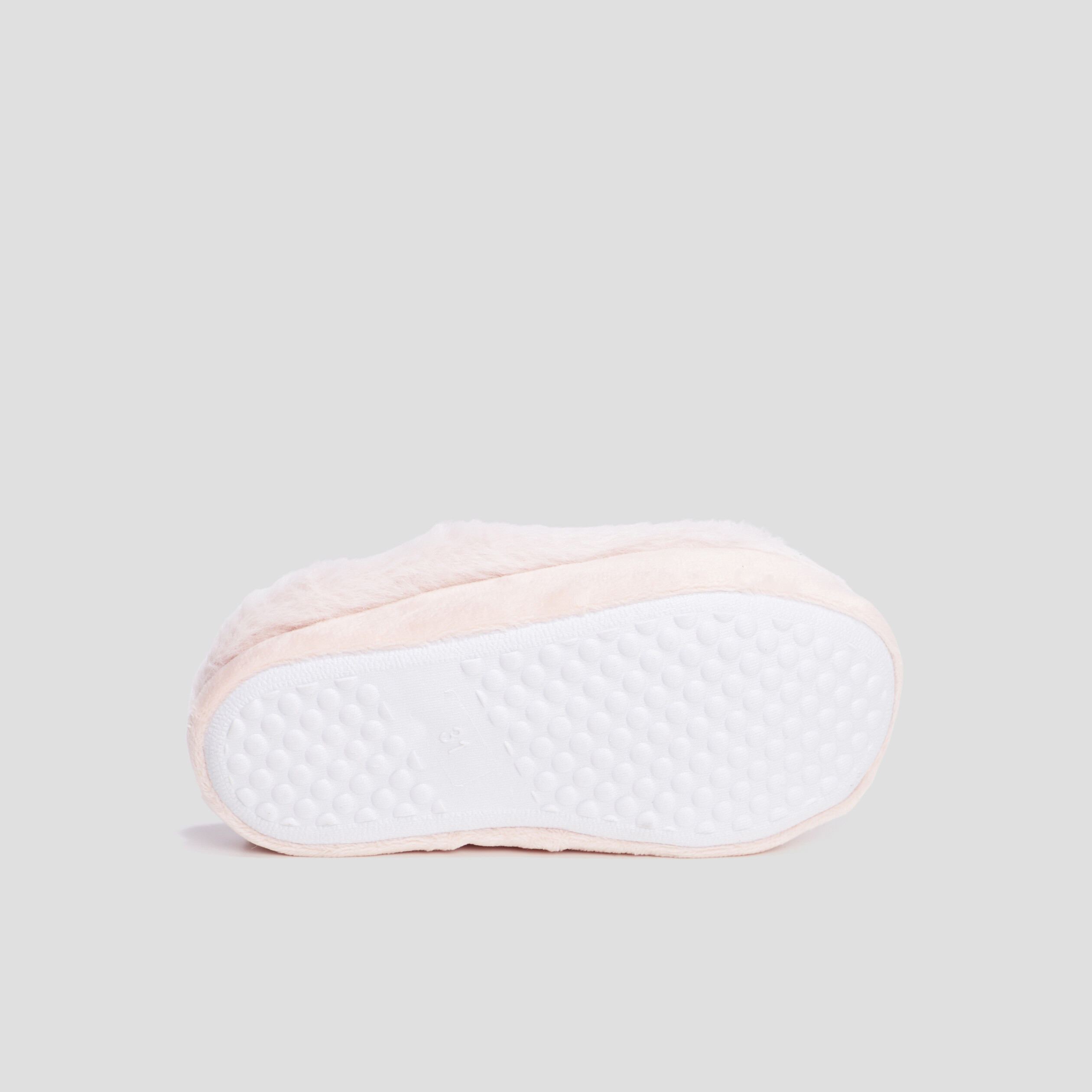 Chaussons mules fourrure rose fille | La Halle