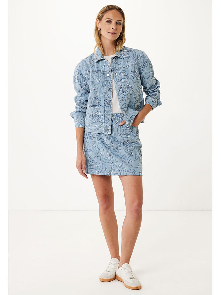 Mexx Jeansjacke in Hellblau günstig kaufen