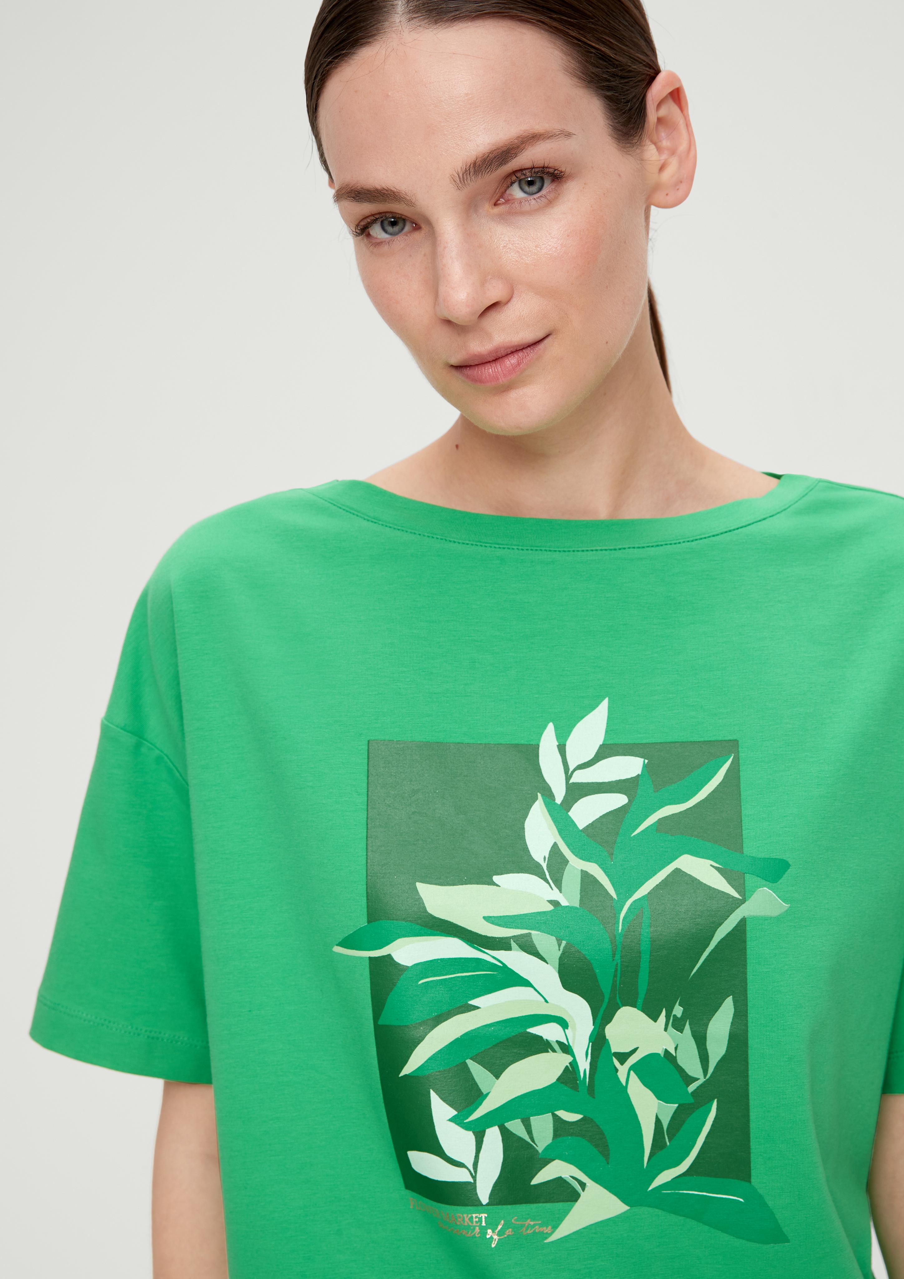 T-Shirt mit Front-Print  2138801-75D1