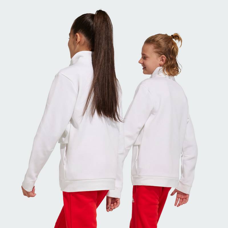 adidas FC Bayern München Juniors Anthem Jacke Sweatshirt Kinder