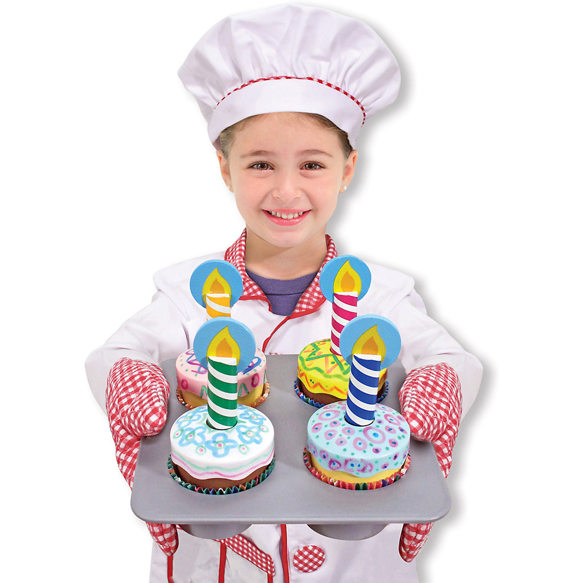Cupcake-Spielset aus Holz