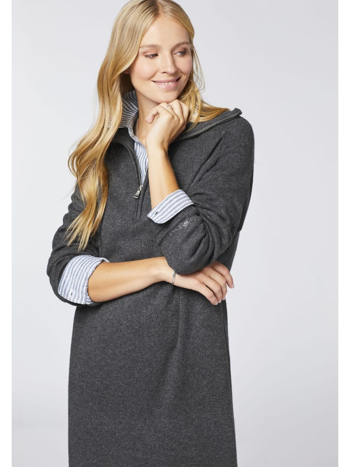 Polo Sylt Strickkleid in Schwarz günstig kaufen
