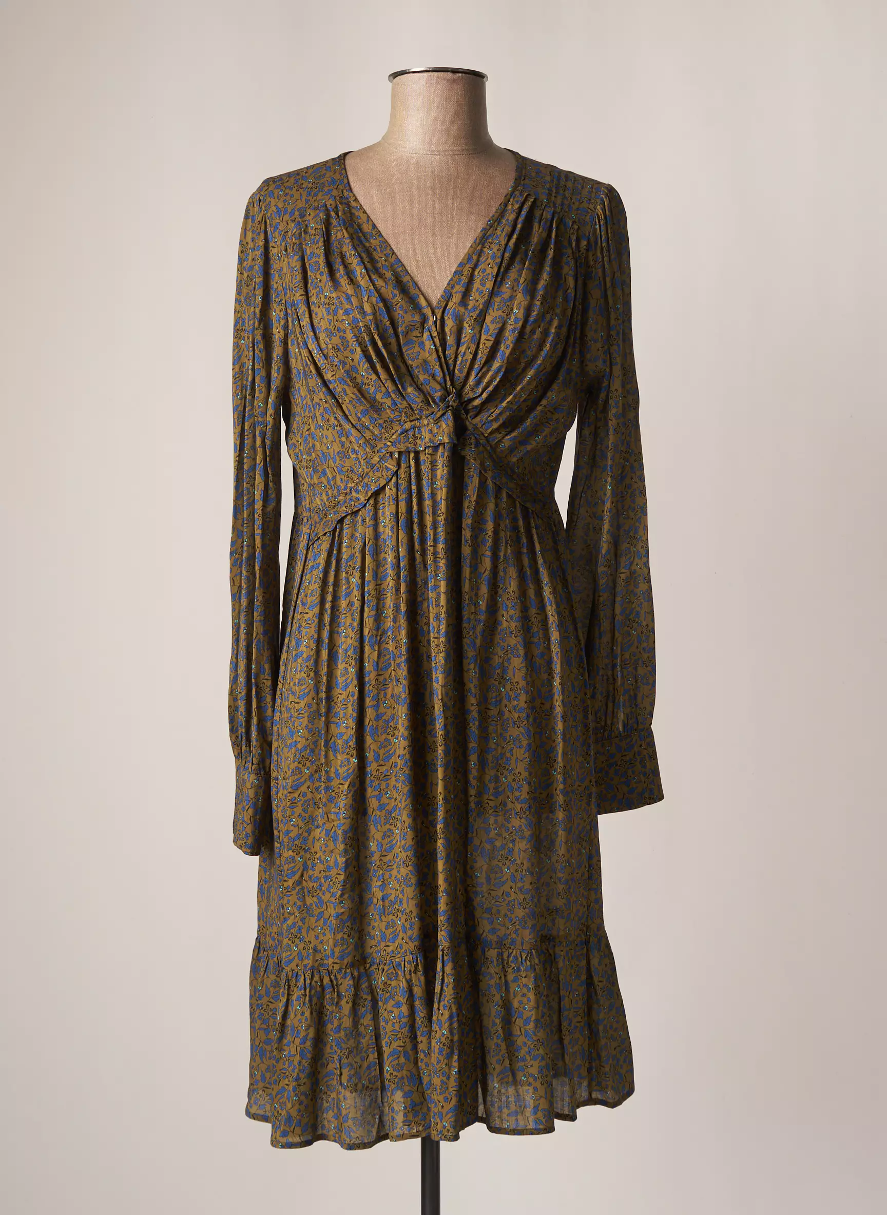 Eva Kayan Robes Mi Longues Femme couleur vert