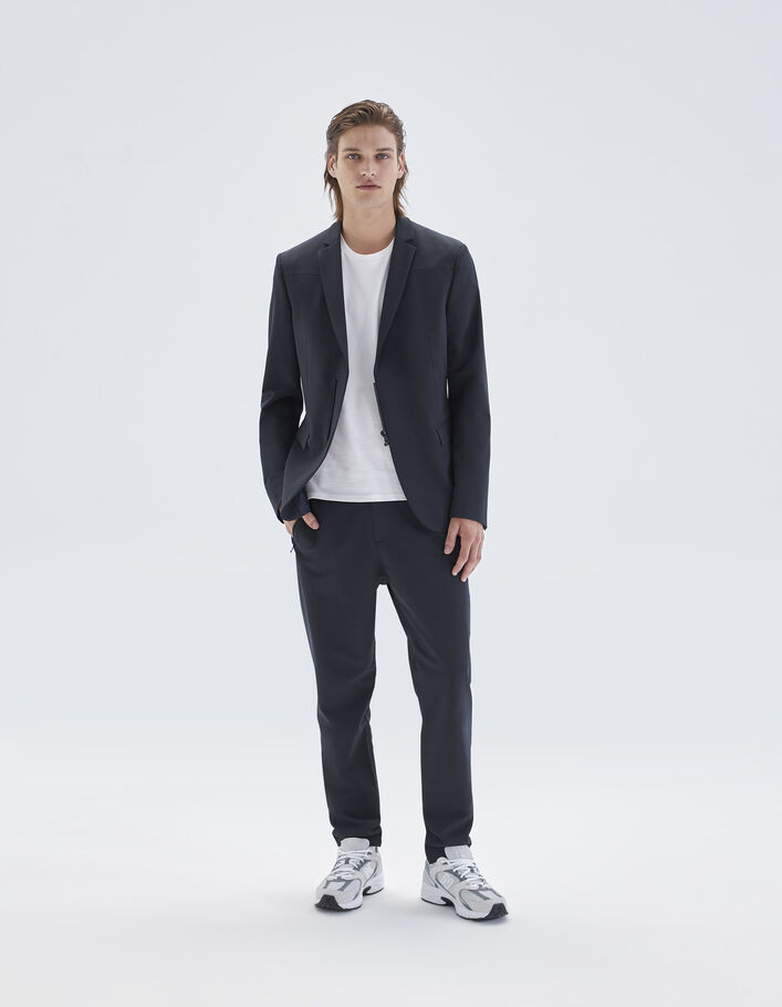 Veste de costume noire tissu 37.5° Homme