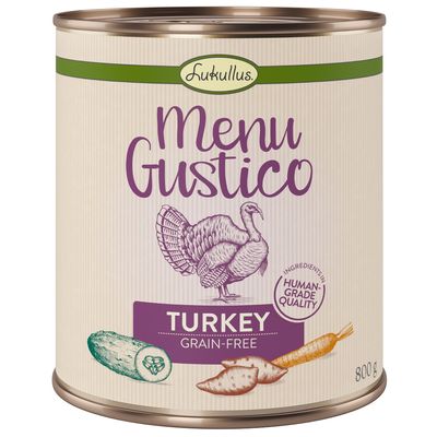 Lukullus Menu Gustico - Pute mit Süßkartoffel, Zucchini und Karotten