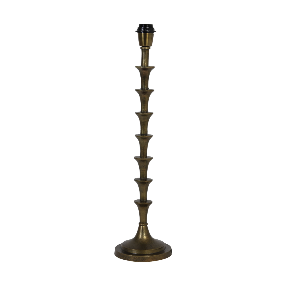 Lampenfuß Butia antika bronze