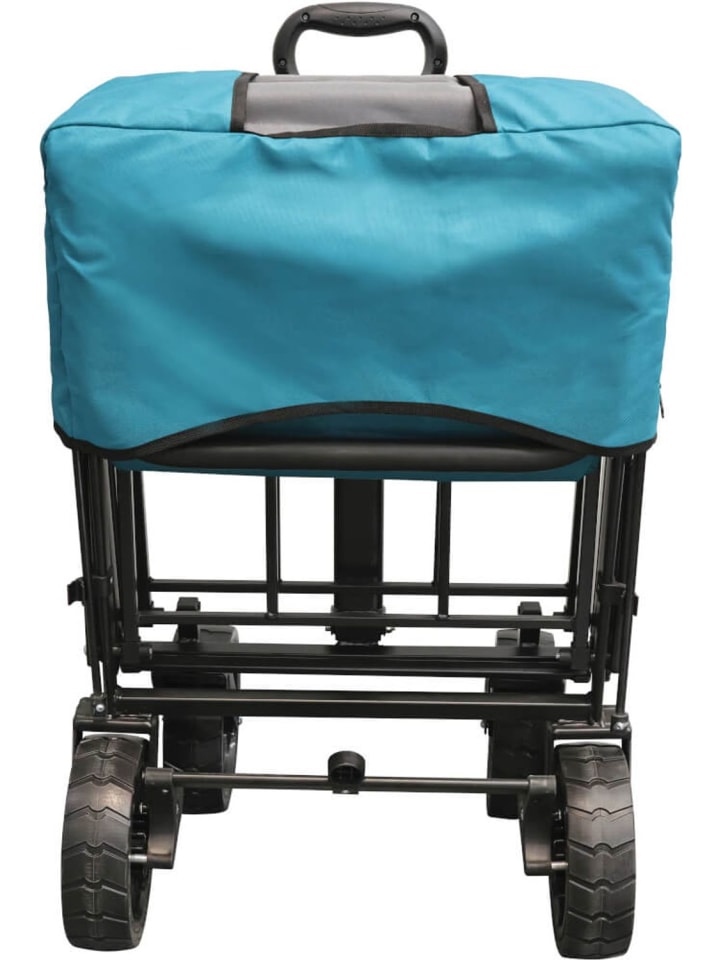 OUTDOOR Active Bollerwagen Petrol faltbar mit Dach in Grün ab ohne Altersbeschränkung günstig kaufen onesize
