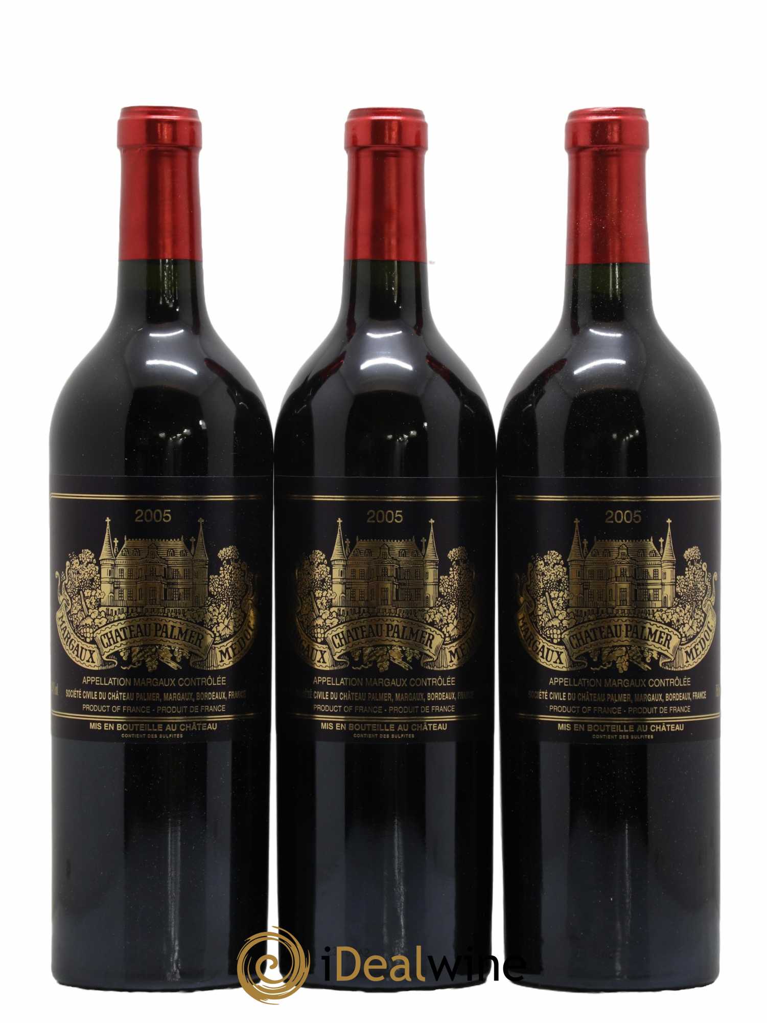 Château Palmer 3ème Grand Cru Classé  2005 - Lot de 12 Bouteilles