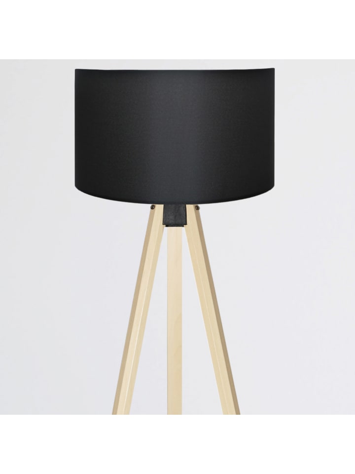 lux.pro Stehleuchte Newport in Schwarz (H)140cm (D)38cm günstig kaufen onesize