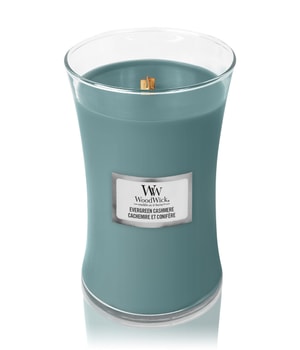 WoodWick Evergreen Cashmere Hourglass Duftkerze-85 g