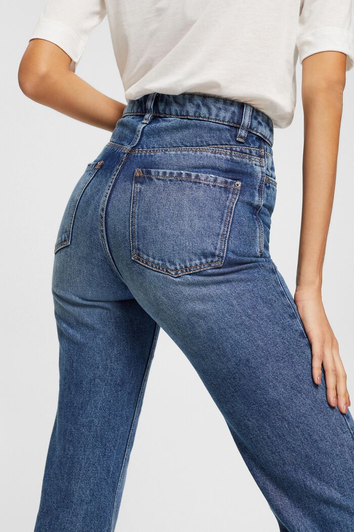 Ausgestellte High-Rise-Jeans im Retro-Look
