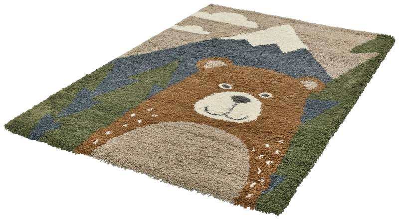 Tapis PETIT OURS DANS LA FORET 120x170cm
