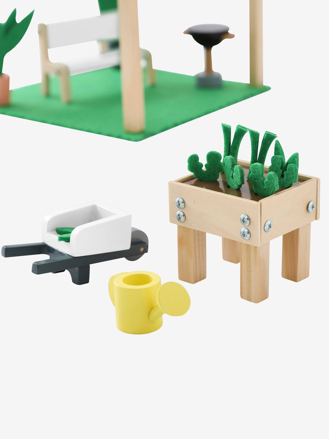 Jardin des amis des petits blanc
