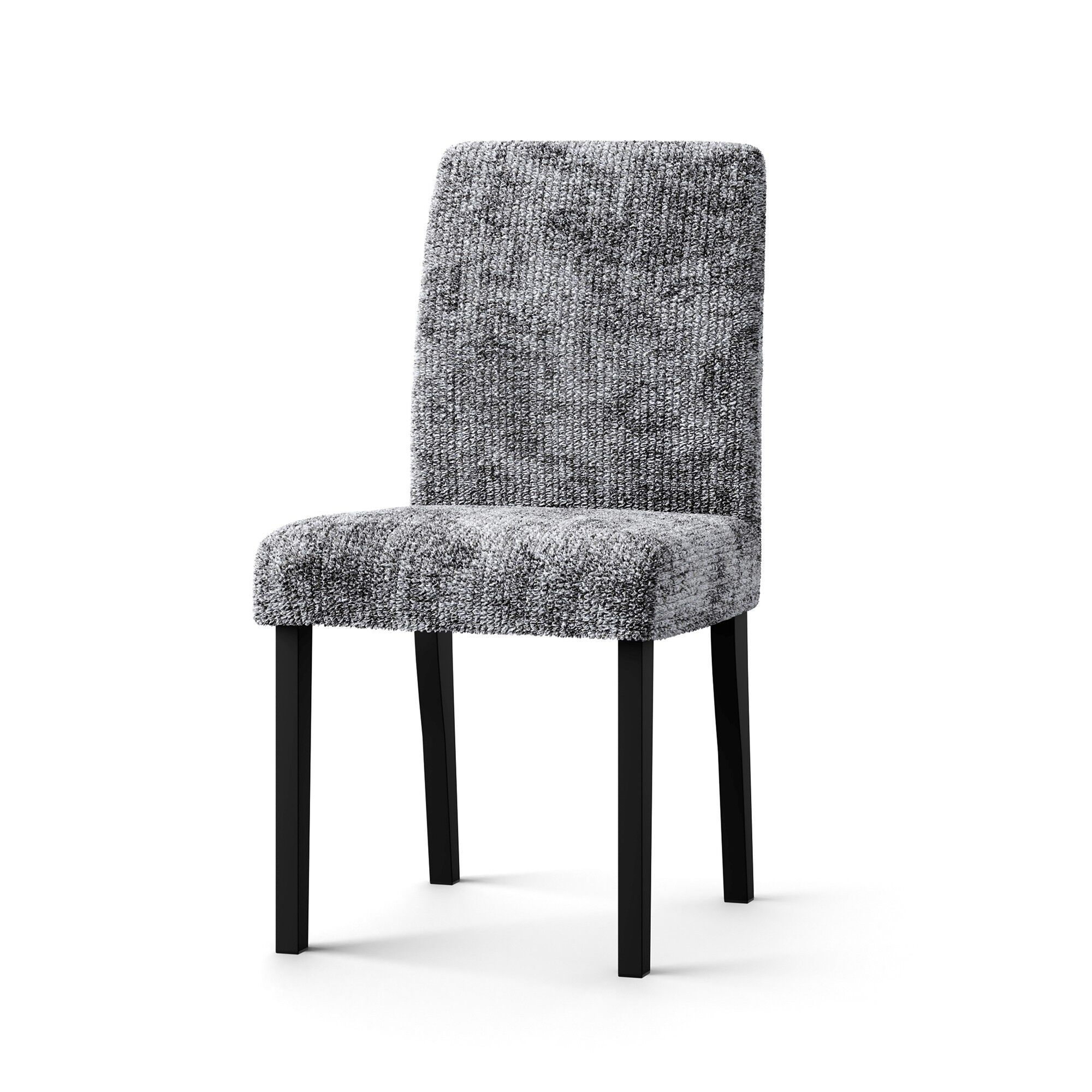 Housse bi-extensible microfibre gaufrée léopard spéciale chaise