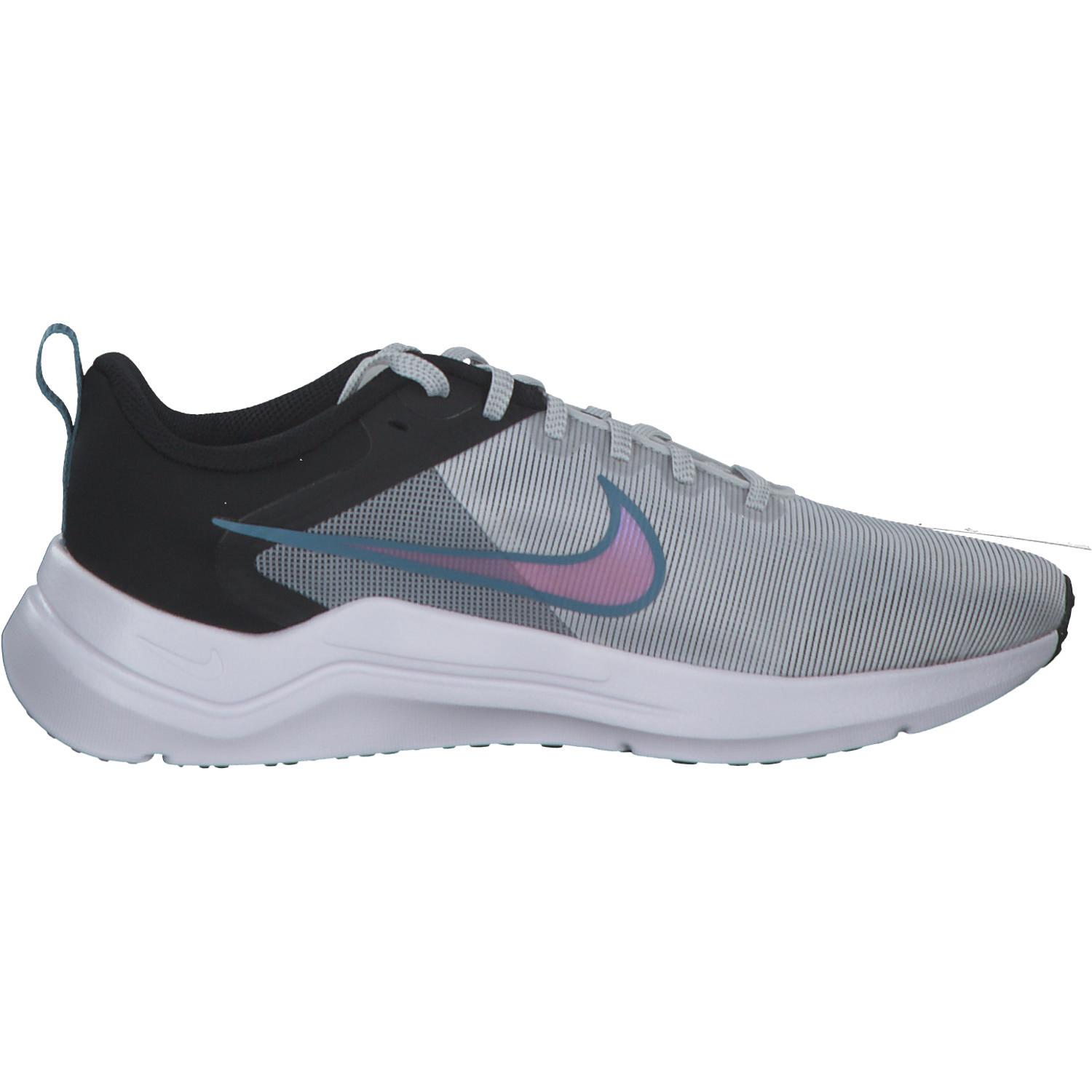 Nike Downshifter 12 DD9294, Sneakers Low, Damen, photon dust/pink spell/sm grey