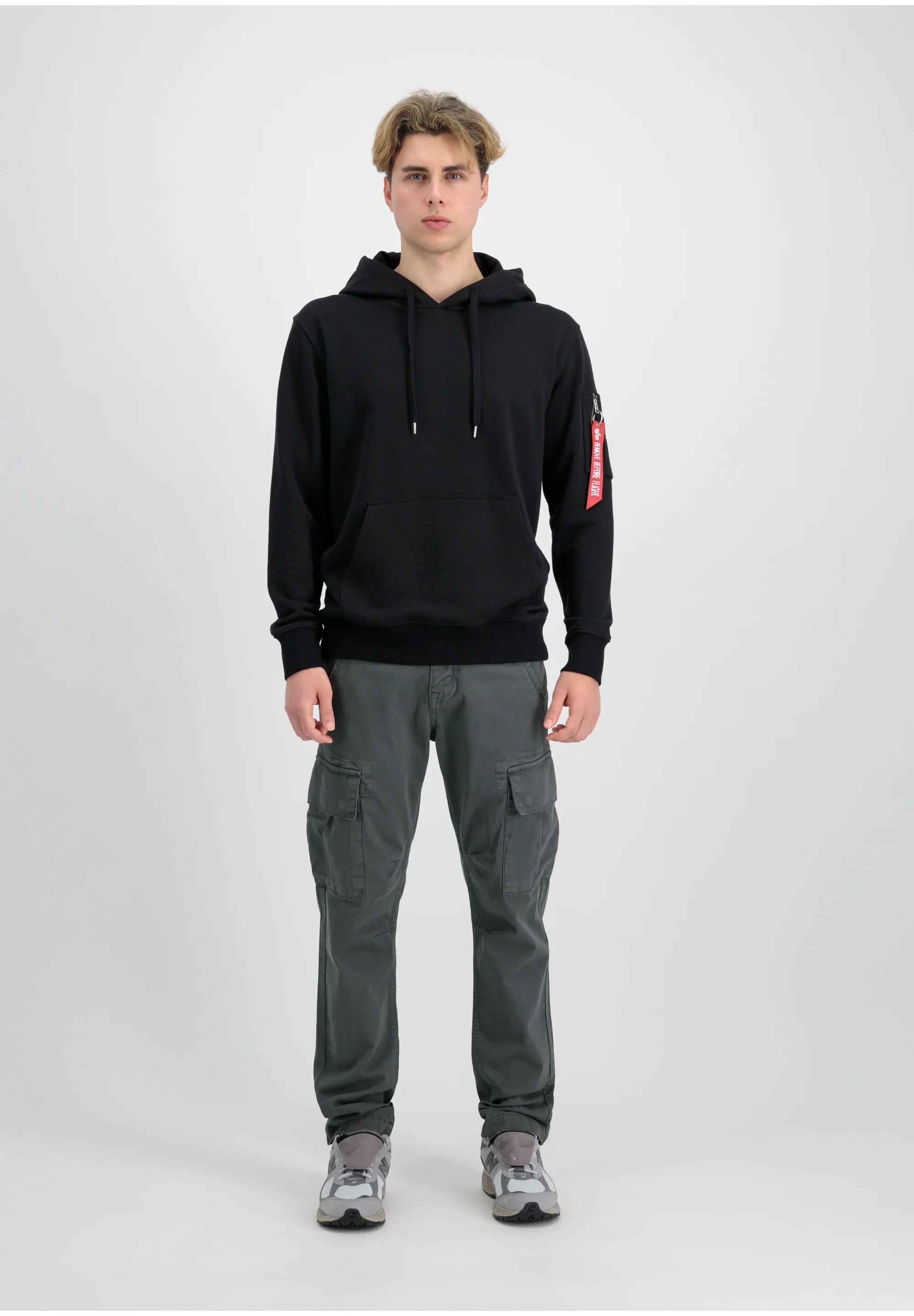 Alpha Industries AGENT - Vaqueros holgados