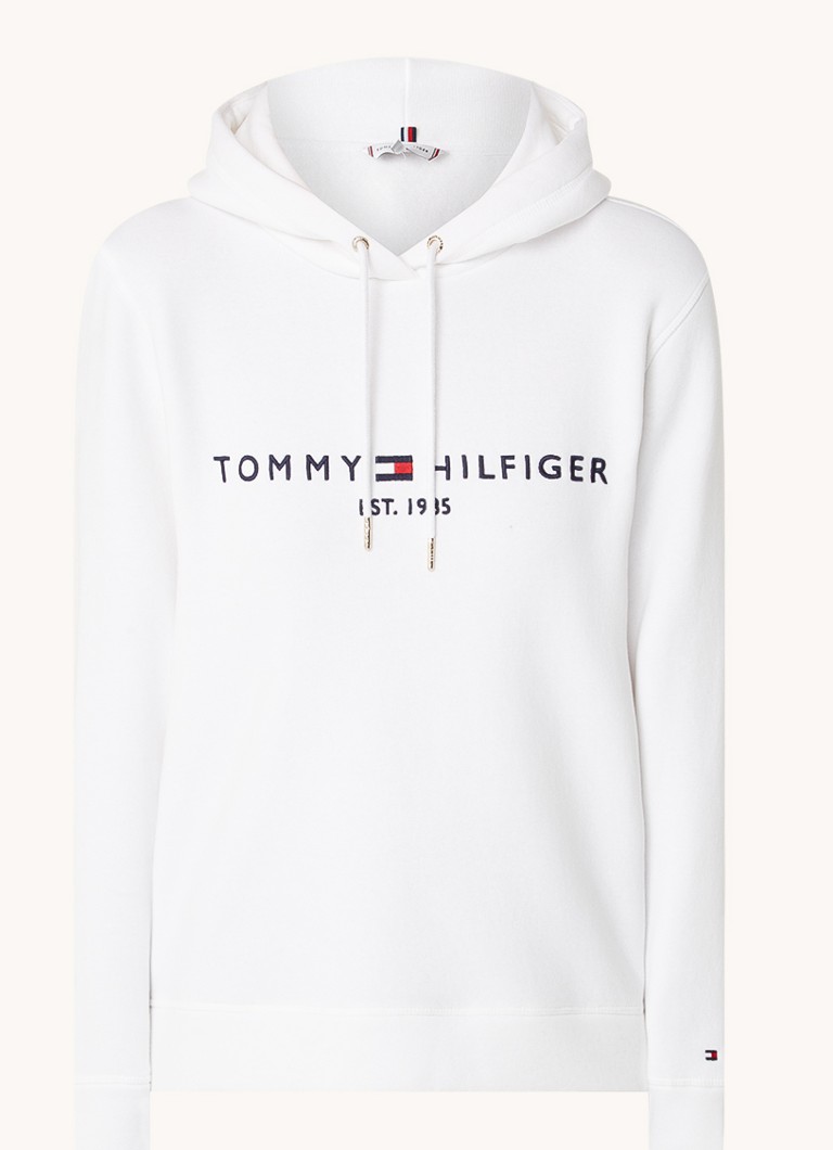Hanorac din fleece cu logo brodat Tommy Hilfiger
