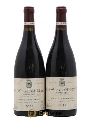 Clos des Lambrays Grand Cru Domaine des Lambrays  2011 - Lot de 2 Bouteilles