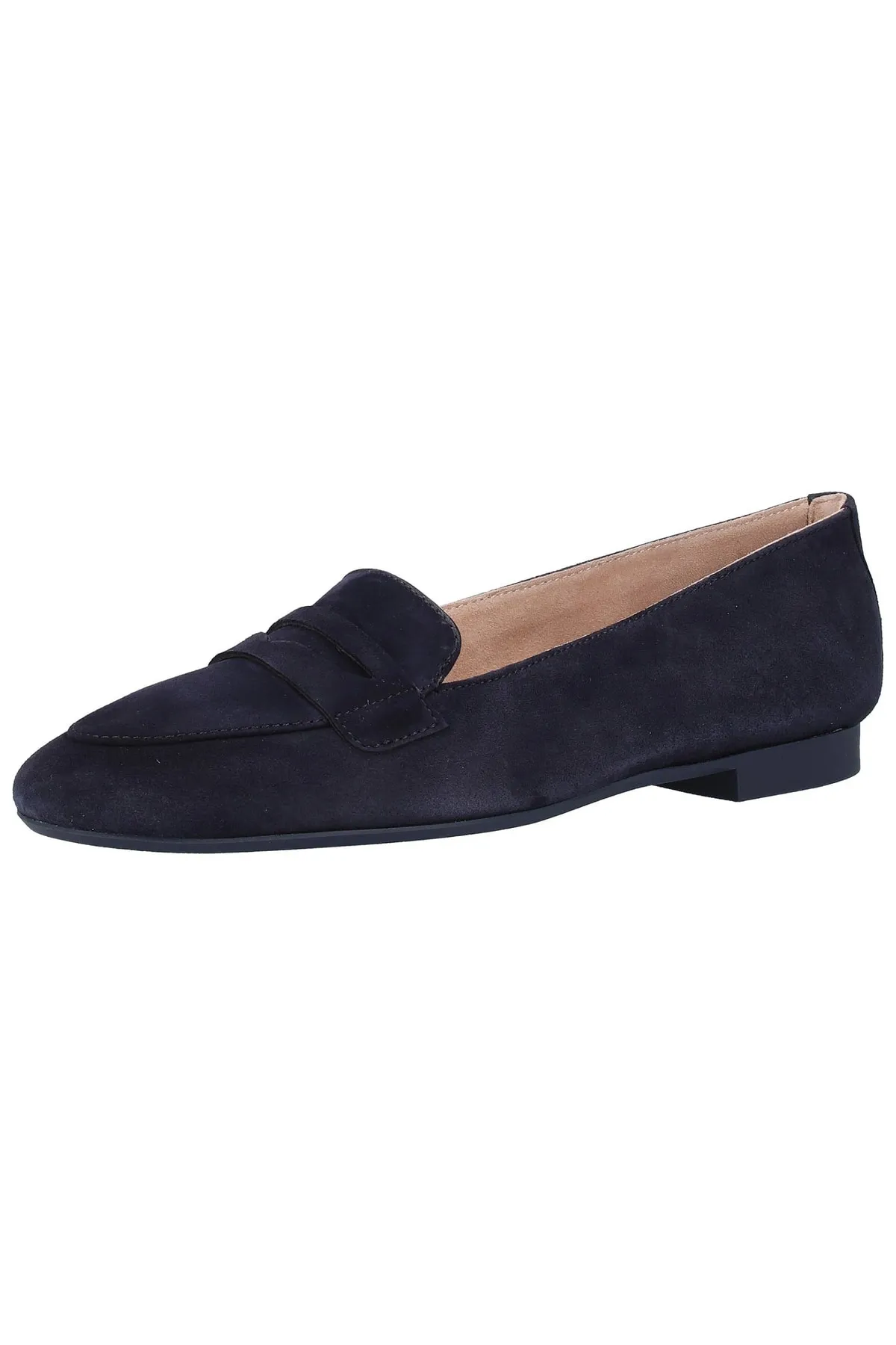 Paul Green  Flacher Schuh - Dunkelblau - Blockabsatz