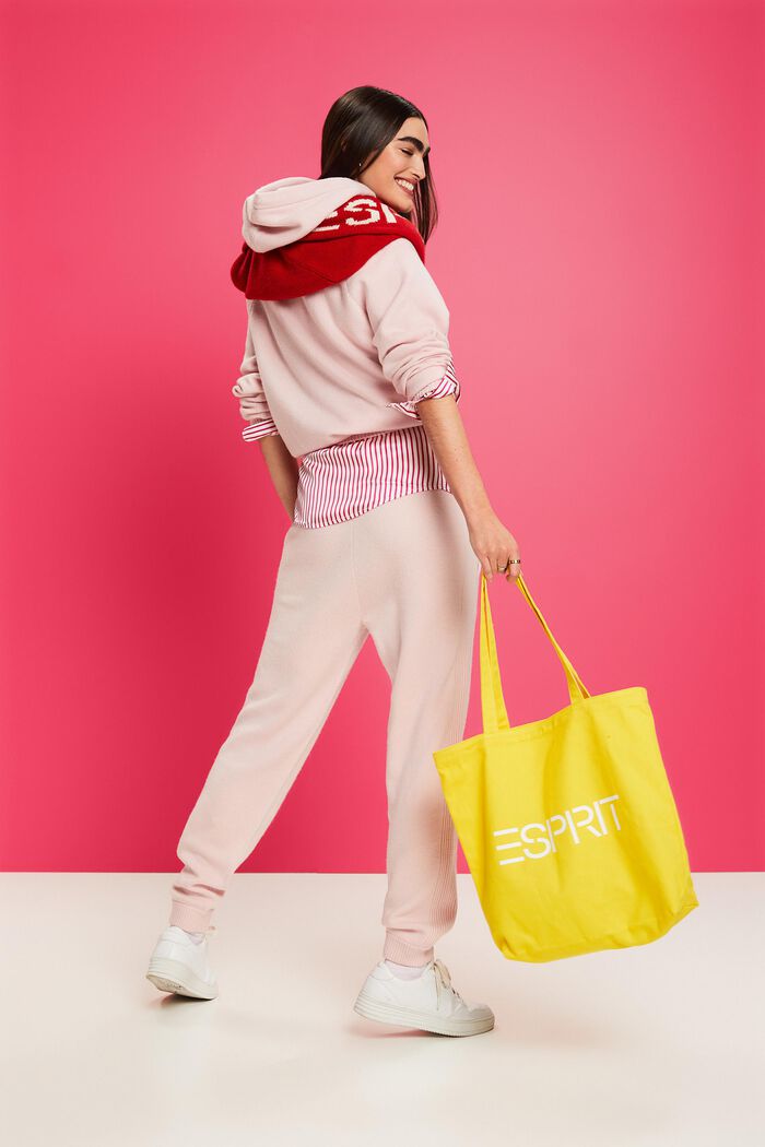 Unisex Strick-Jogginghose aus Wolle und Kaschmir