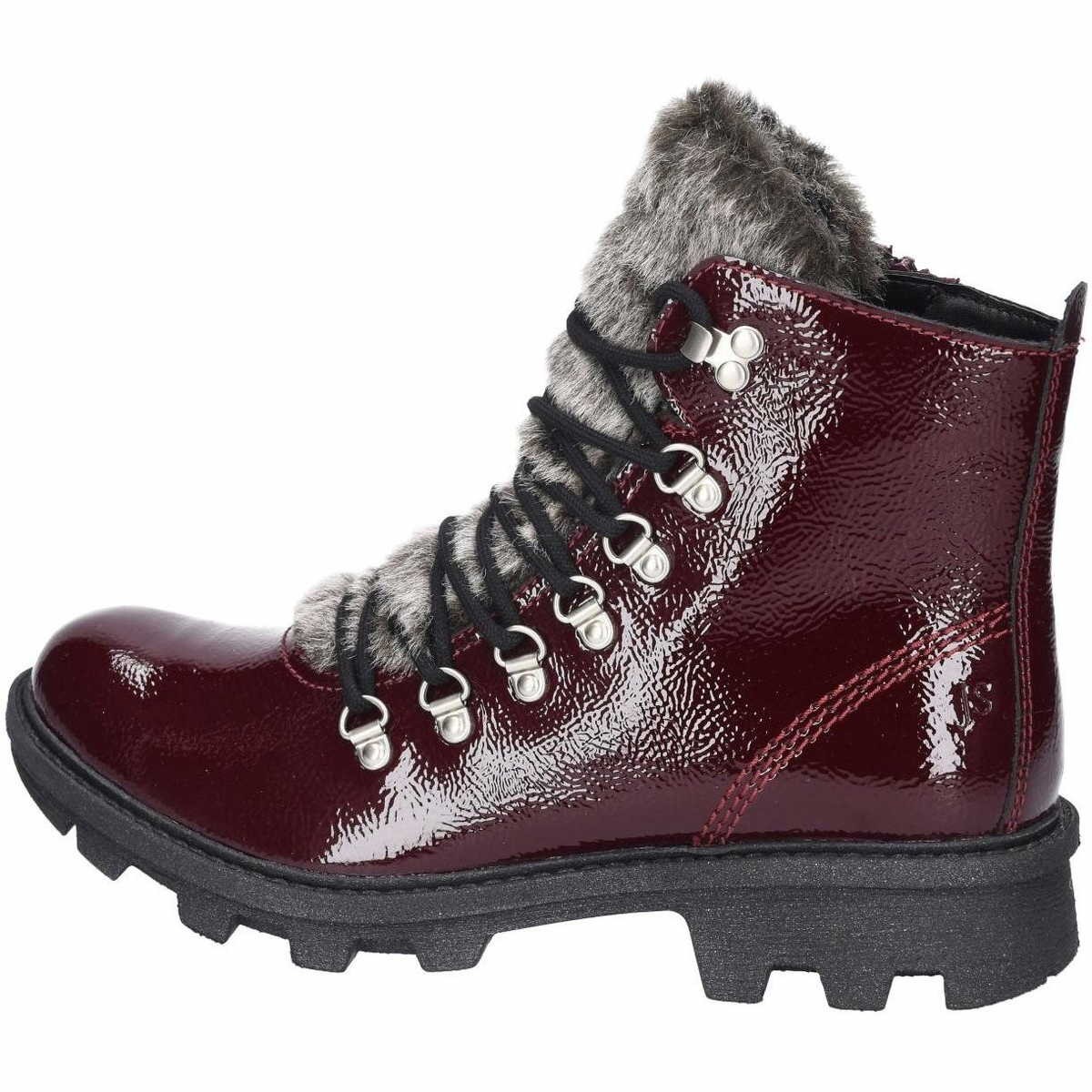 JOSEF SEIBEL Schnür-Stiefeletten rot