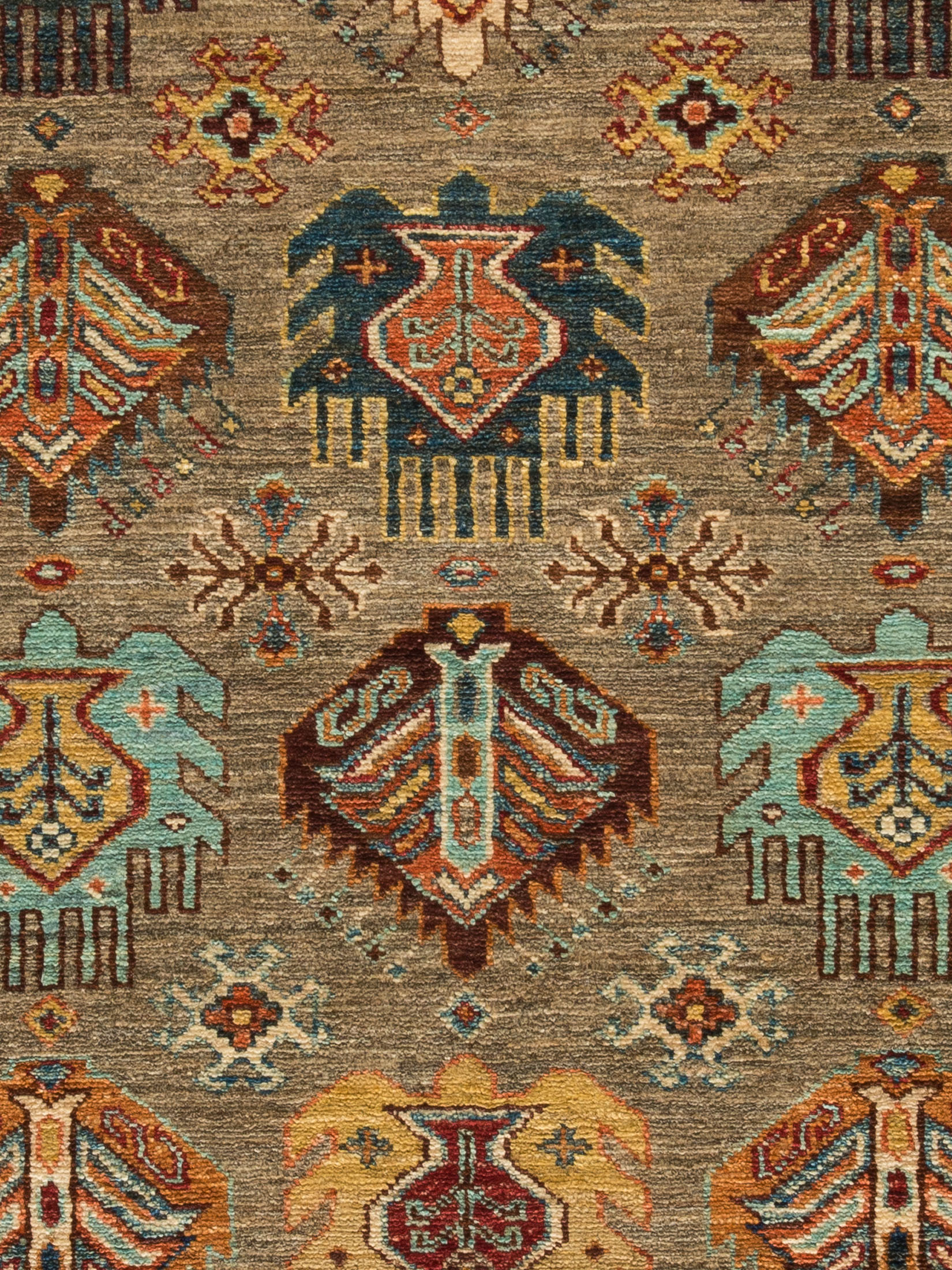 Kazak Ghazni ca. 176 x 239 cm, Unikat / Einzelstück
