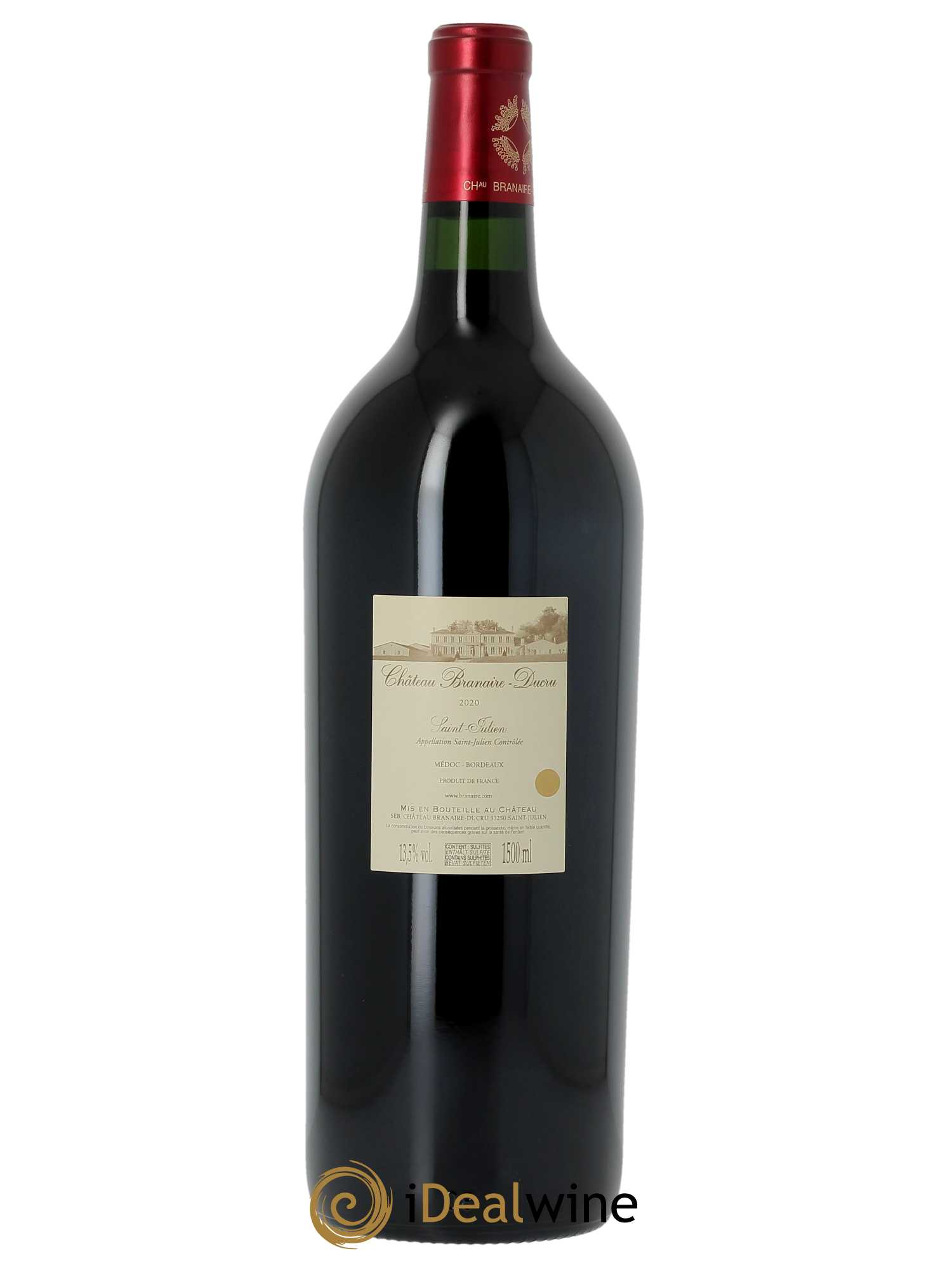 Château Branaire Ducru 4ème Grand Cru Classé (CBO à partir de 6 MG) 2020 - Lot de 1 Magnum