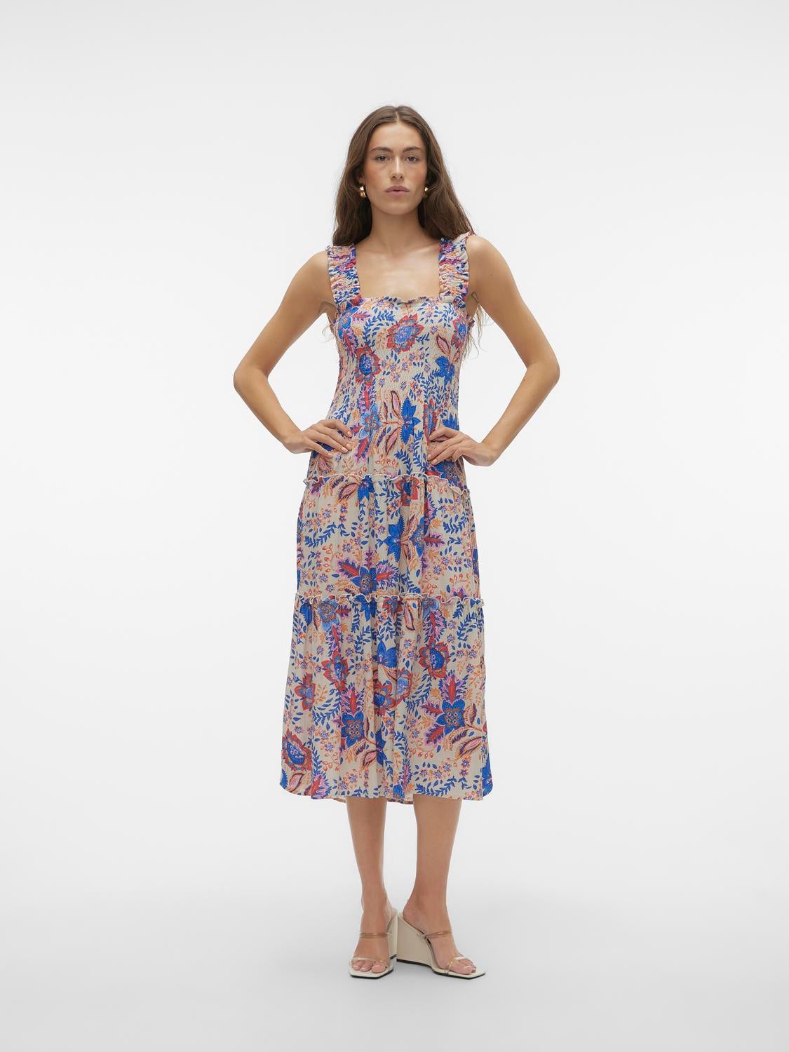VMMENNY Langes Kleid