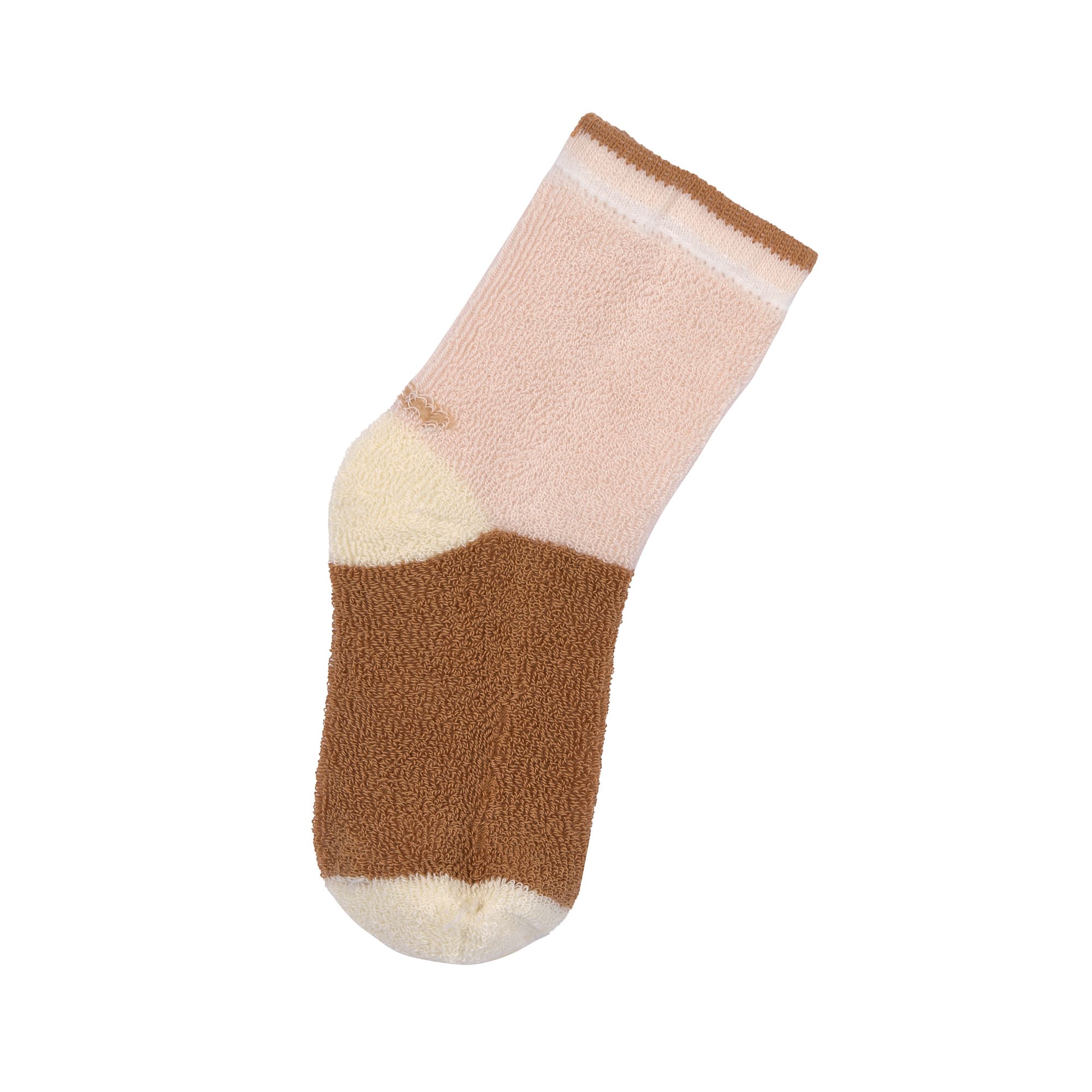 Kinder Antirutsch-Socken (2er-Set), Rosa Karamell