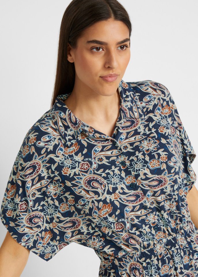 Jerseykleid in Midilänge