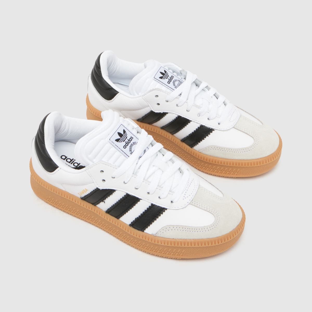 adidas belo-črni športni copati Samba XLG Youth