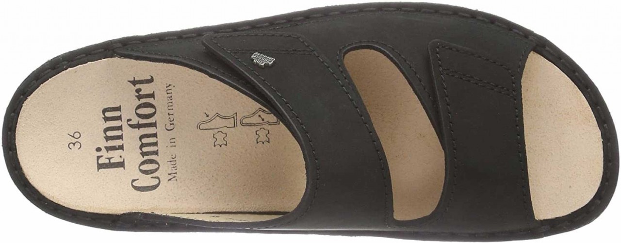 FINN COMFORT Pantoletten schwarz Riad schwarz