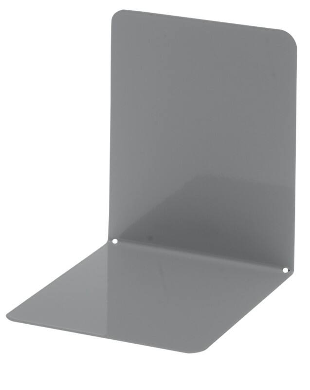 Maul Buchstützen Metall Grau 12 x 14 x 14 cm 2 Stück