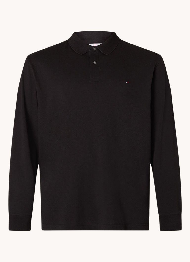 Polo Tommy Hilfiger de corte regular, confeccionada em algodão orgânico com bordado do logotipo.