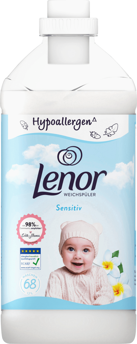 Weichspüler Sensitiv 68 WL, 1,7 l