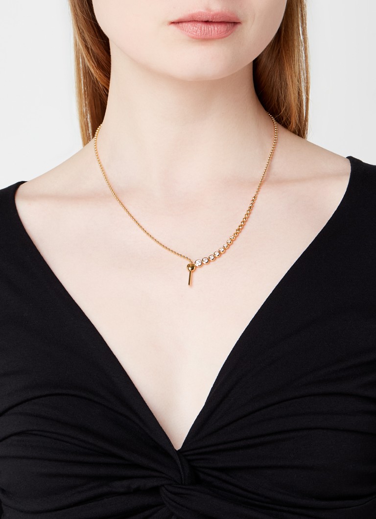 Missoma Key Charm necklace gold plated