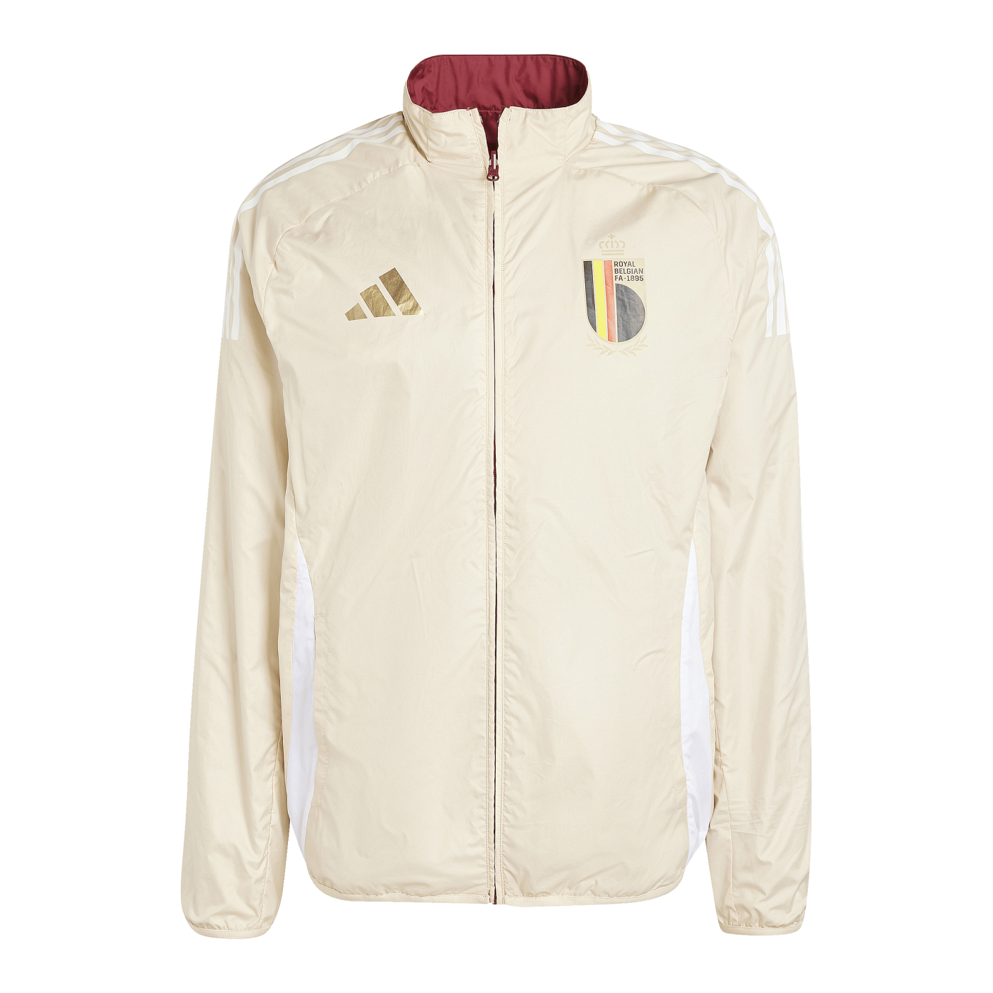 adidas Belgien Anthem Jacke Blau