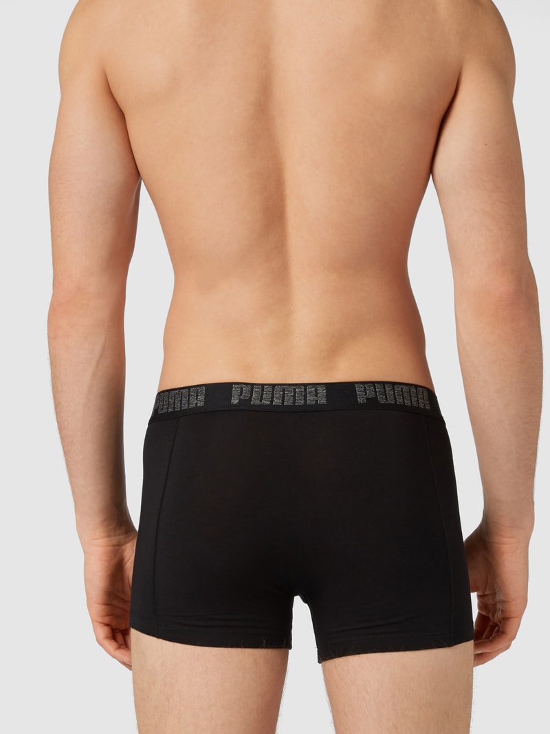 Retro Pants im 2er-Pack in schwarz
