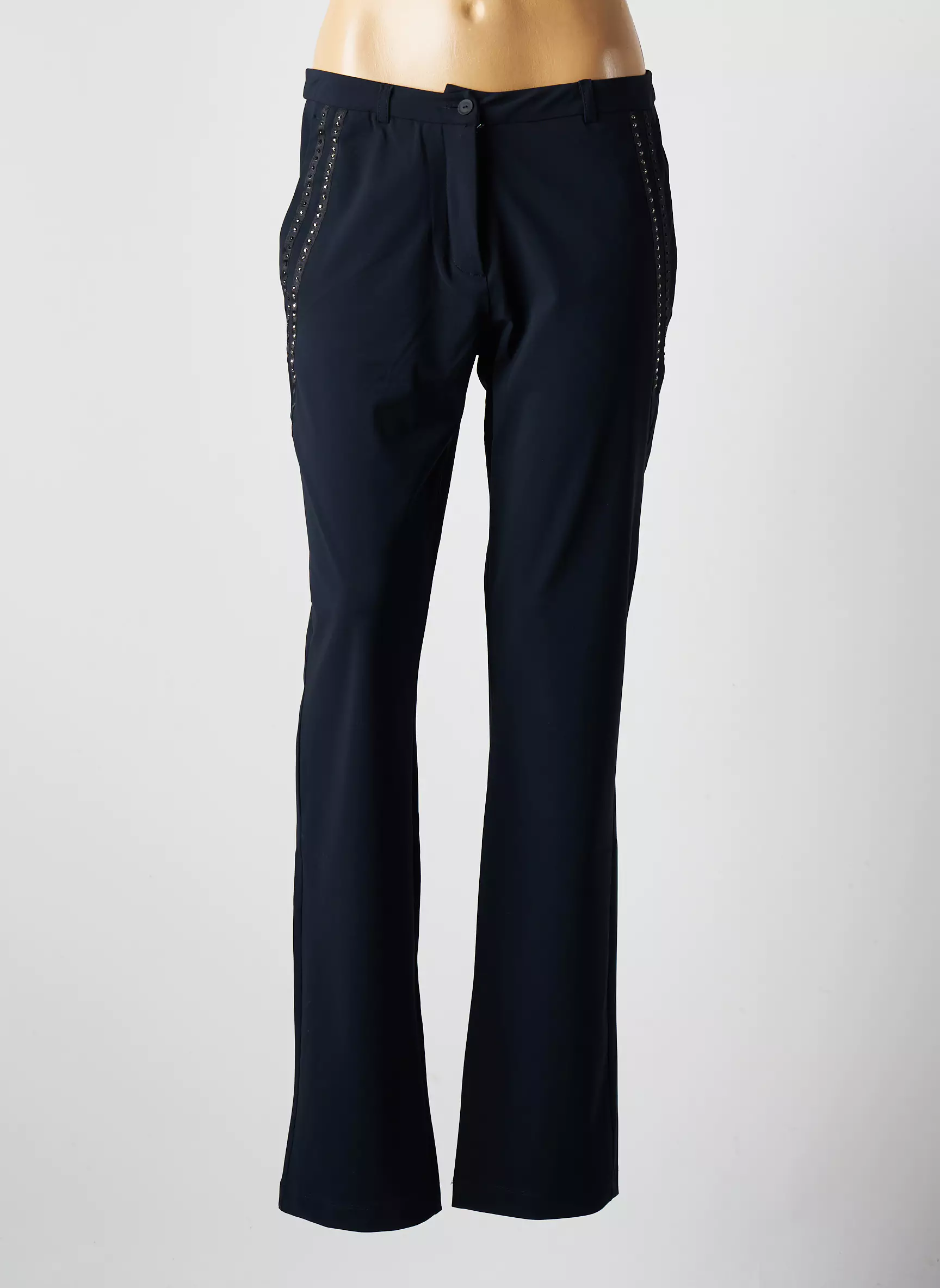 Platine Collection Pantalons Chino Femme couleur noir