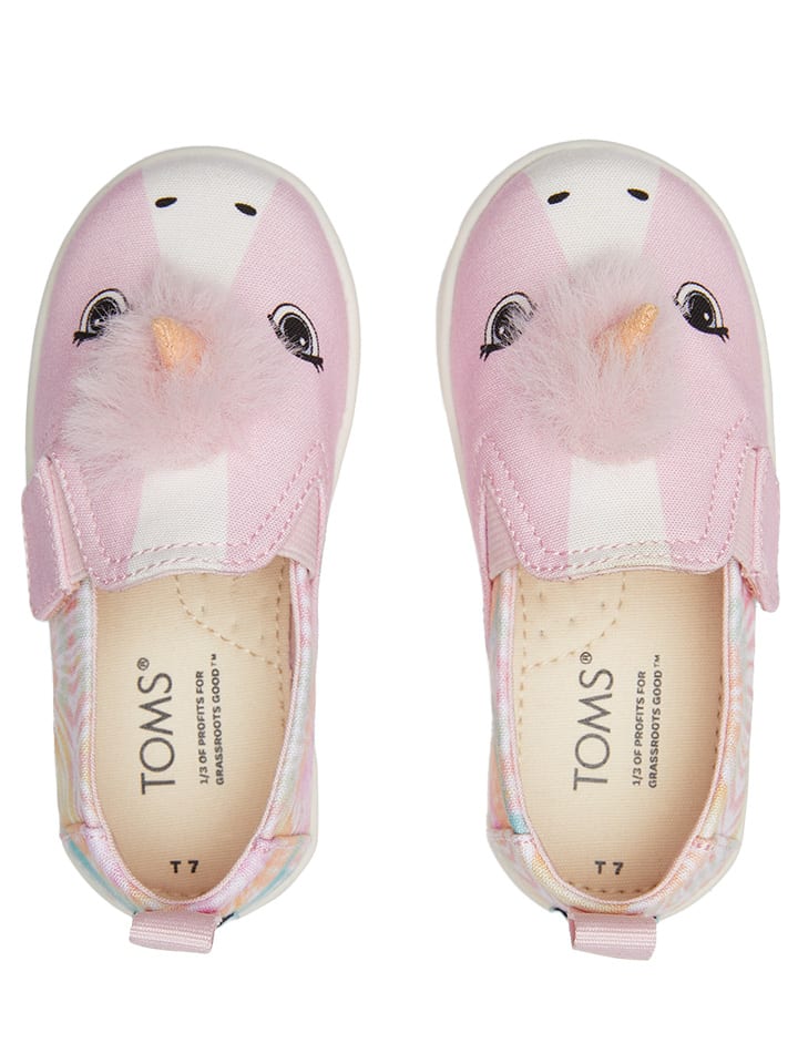 TOMS Slipper in Rosa günstig kaufen