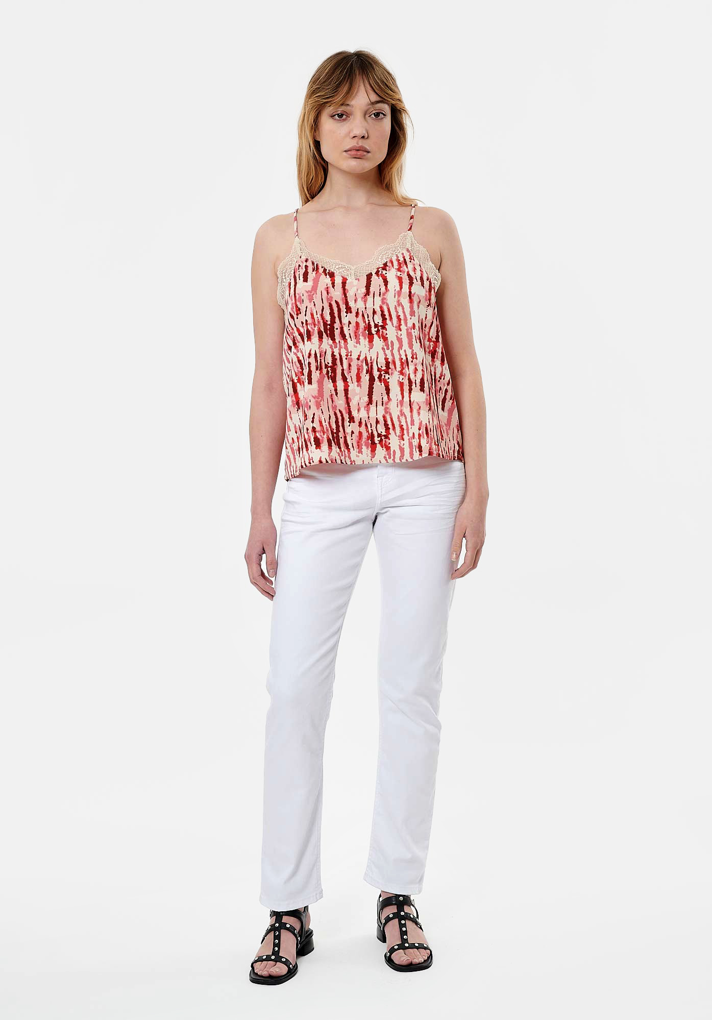 GANY   Top rose Femme
