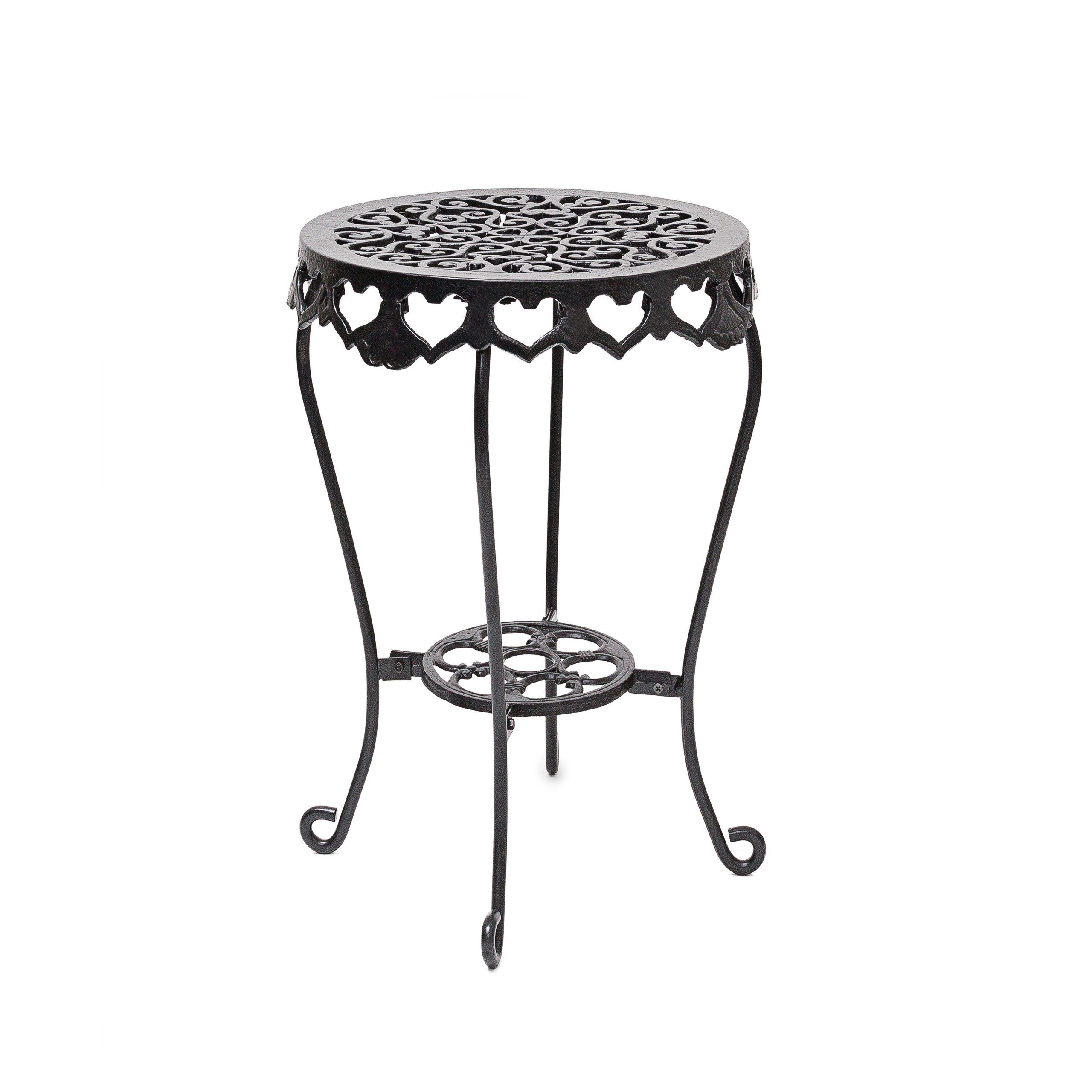 relaxdays Blumenhocker Blumenhocker rund, M