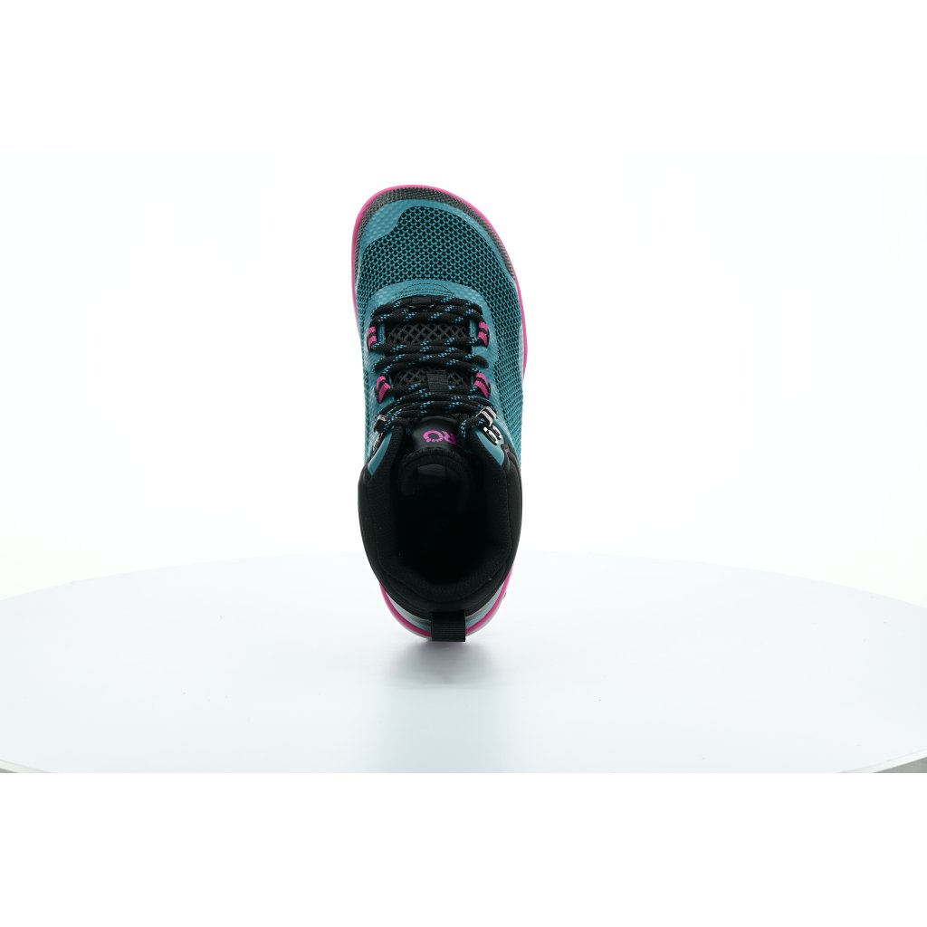 Xero Shoes Scrambler Mid Deep Lake/ Fuchsia W Outdoor Barfuß-Stiefeletten
